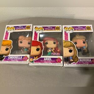 Funko Disney Princess Trio - Ariel, aurora, Cinderella
